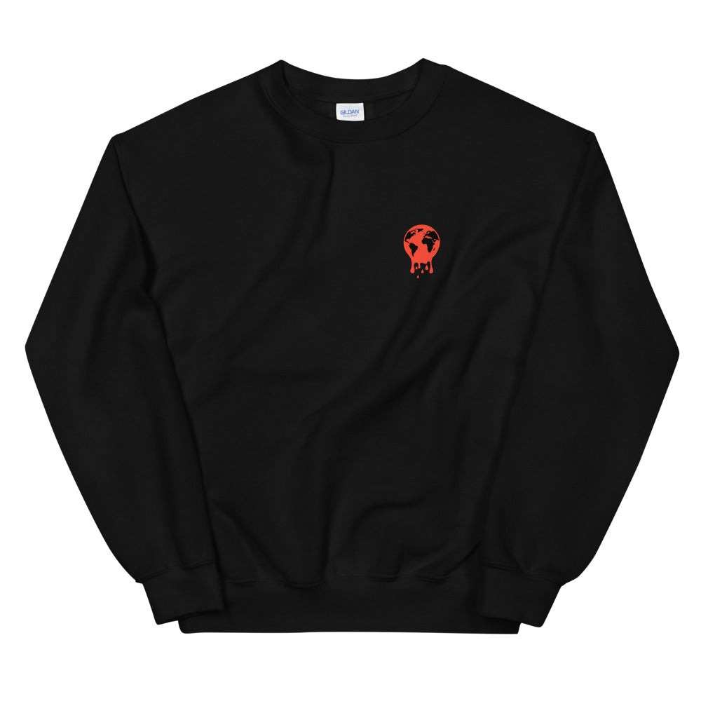 WORLD ISN'T REAL Crewneck