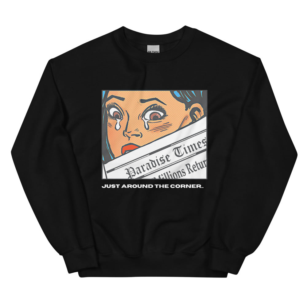 JUST AROUND THE CORNER: MILLIONS RETURN CREWNECK
