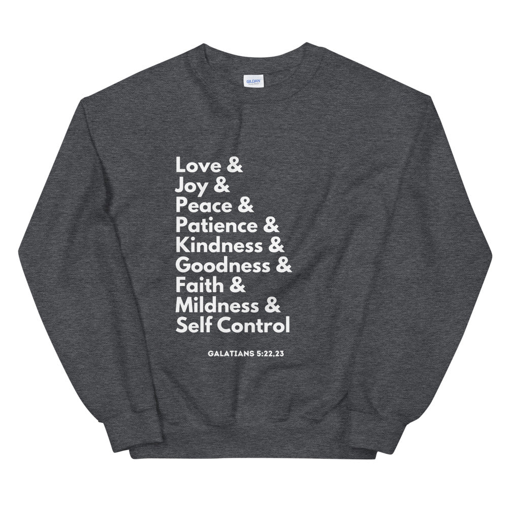 FRUITAGE Scripture Crewneck