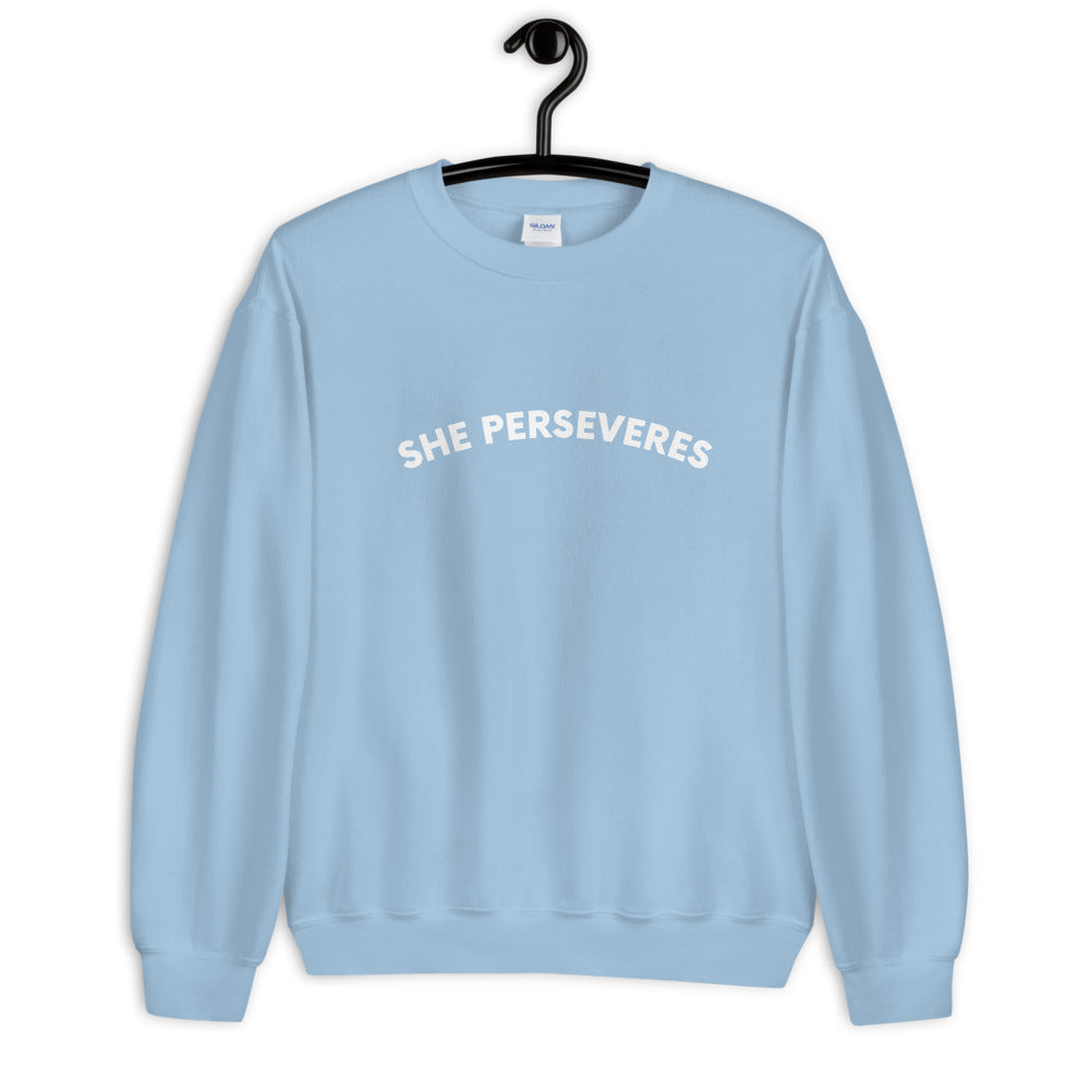 SHE PERSEVERES Crewneck
