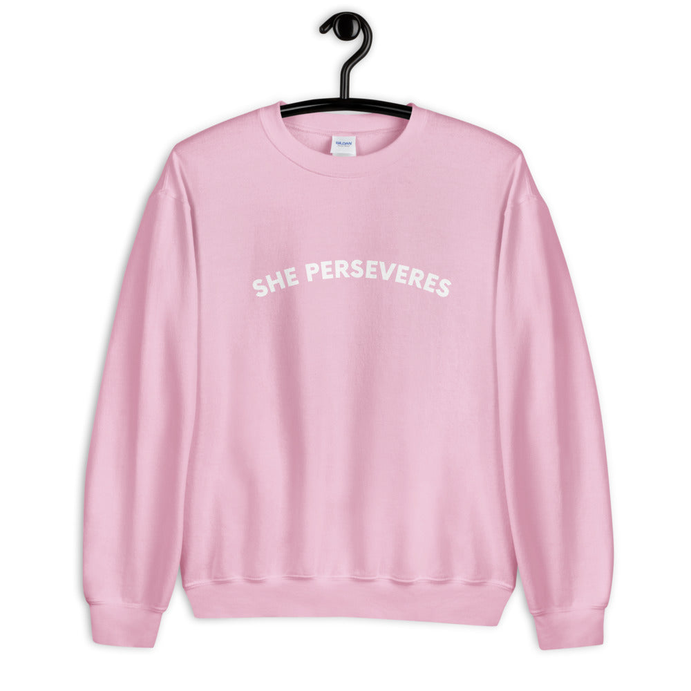 SHE PERSEVERES Crewneck