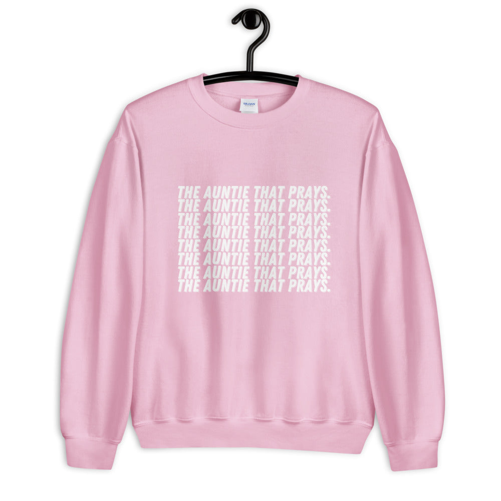 AUNTIE PRAYS Crewneck