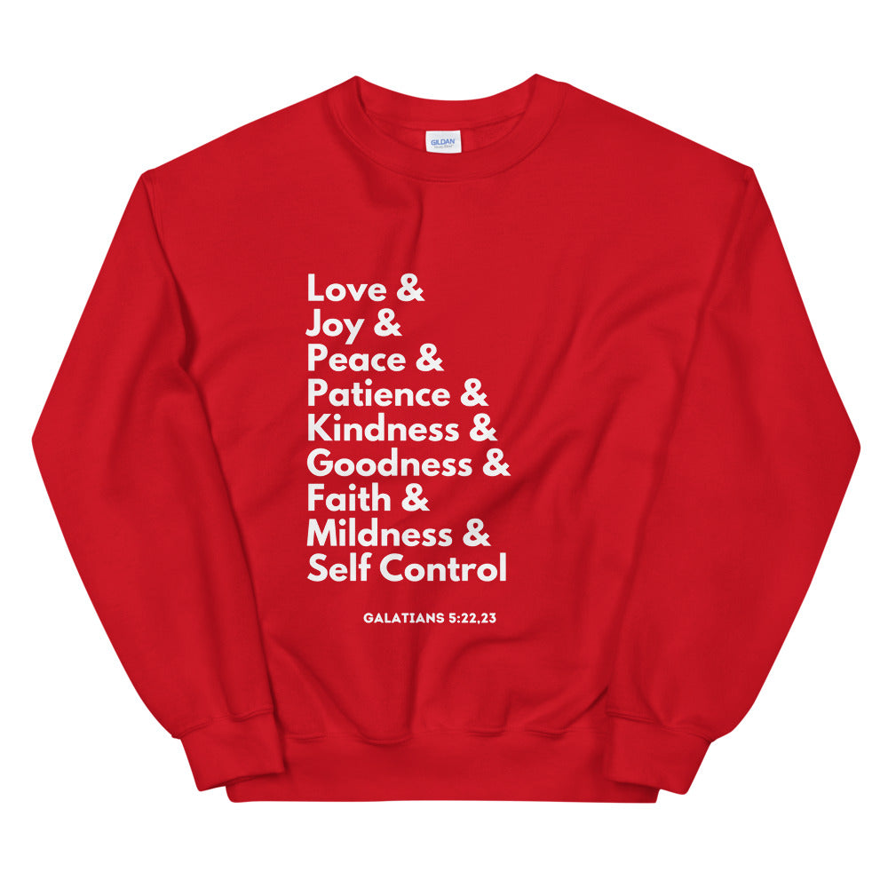 FRUITAGE Scripture Crewneck