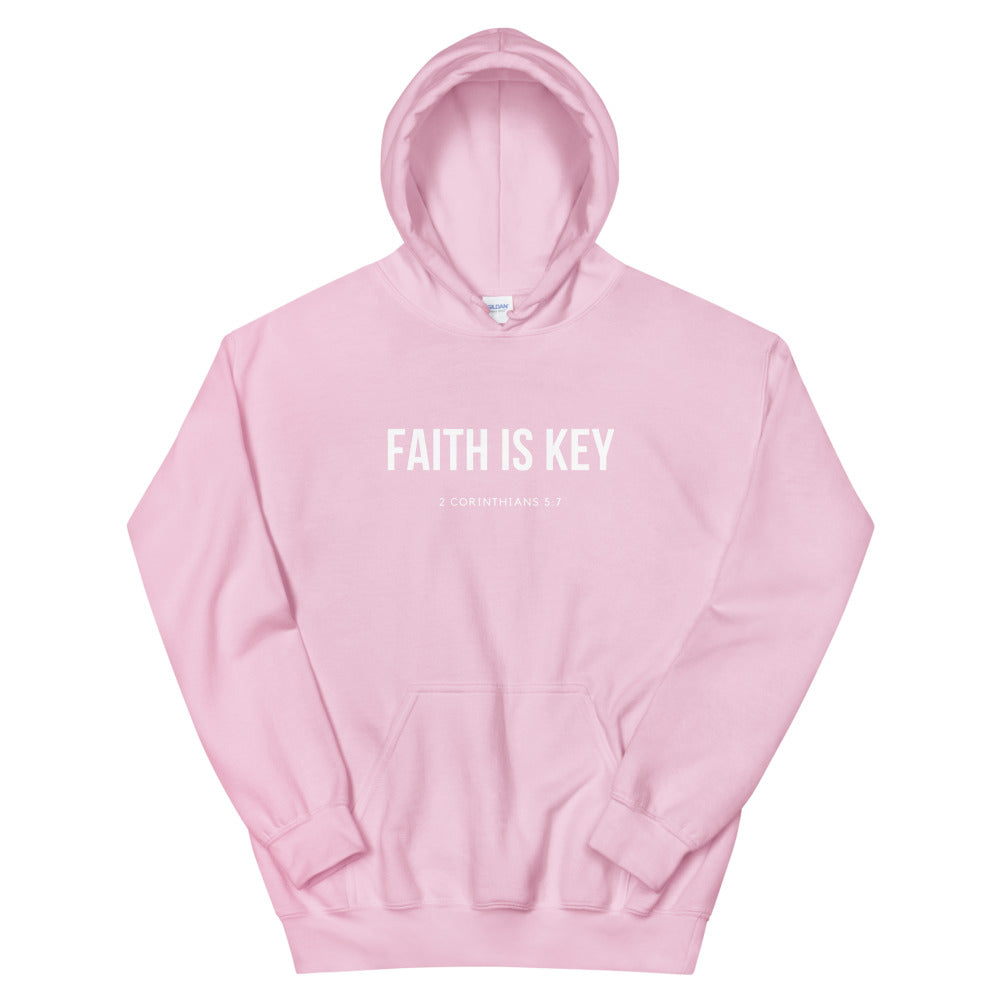 FAITH IS KEY Scripture Hoodie