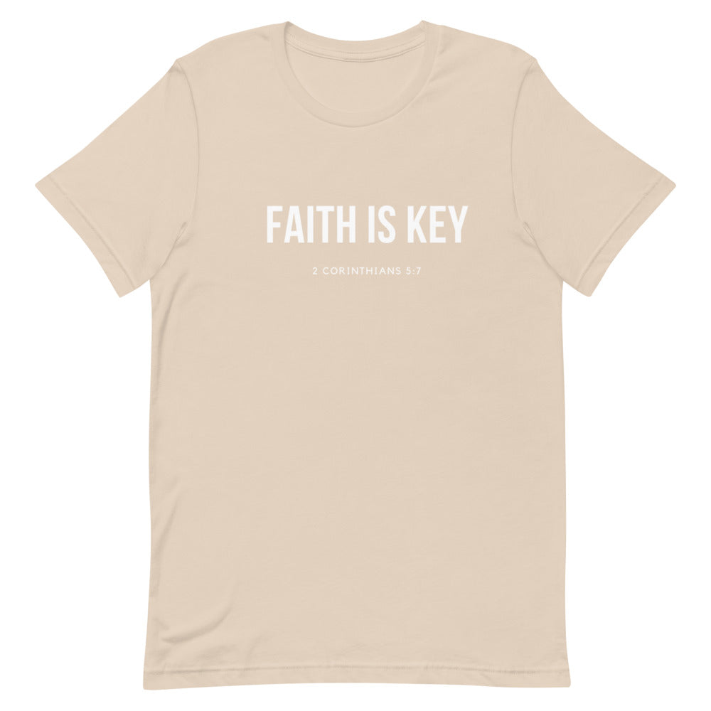 FAITH IS KEY Scripture Tee