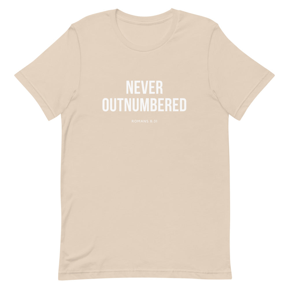 NEVER OUTNUMBERED Scripture Tee