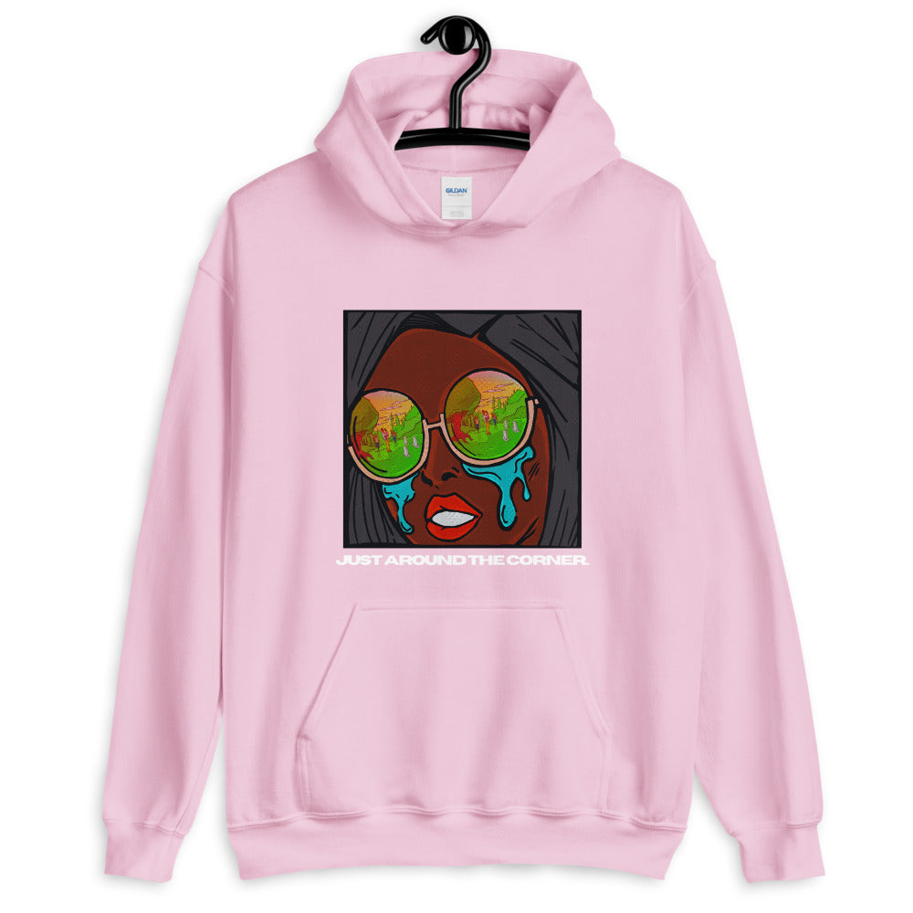 JUST AROUND THE CORNER Hoodie