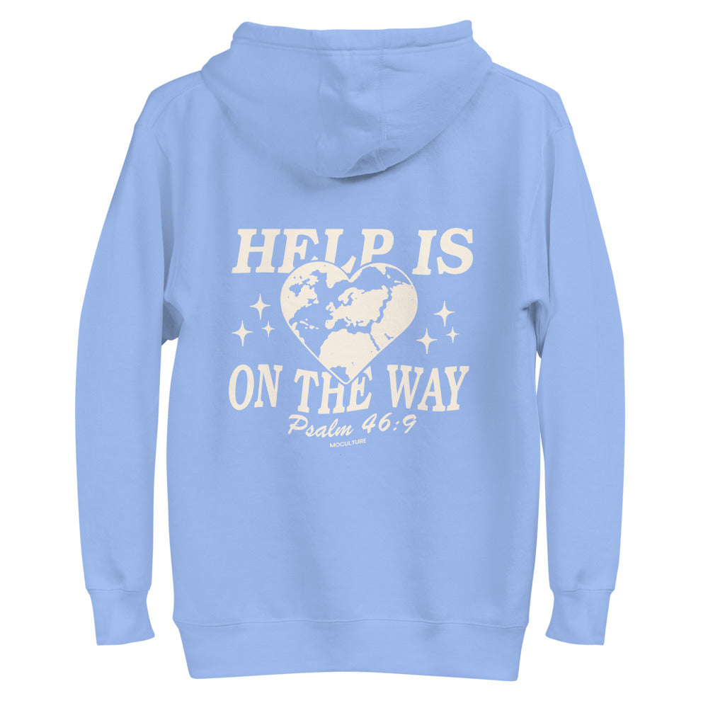 Help is on the way hoodie sale