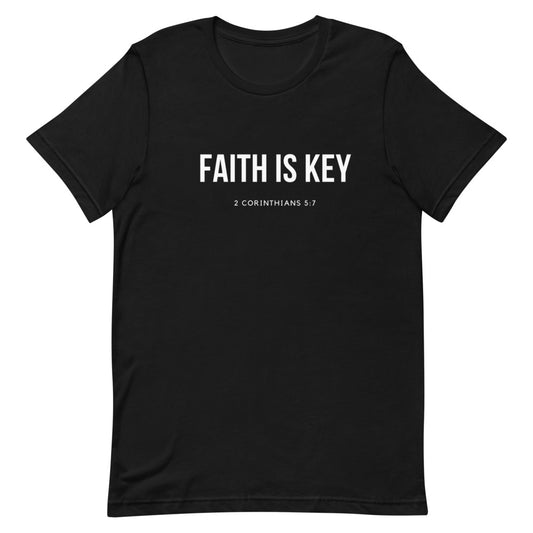 FAITH IS KEY Scripture Tee